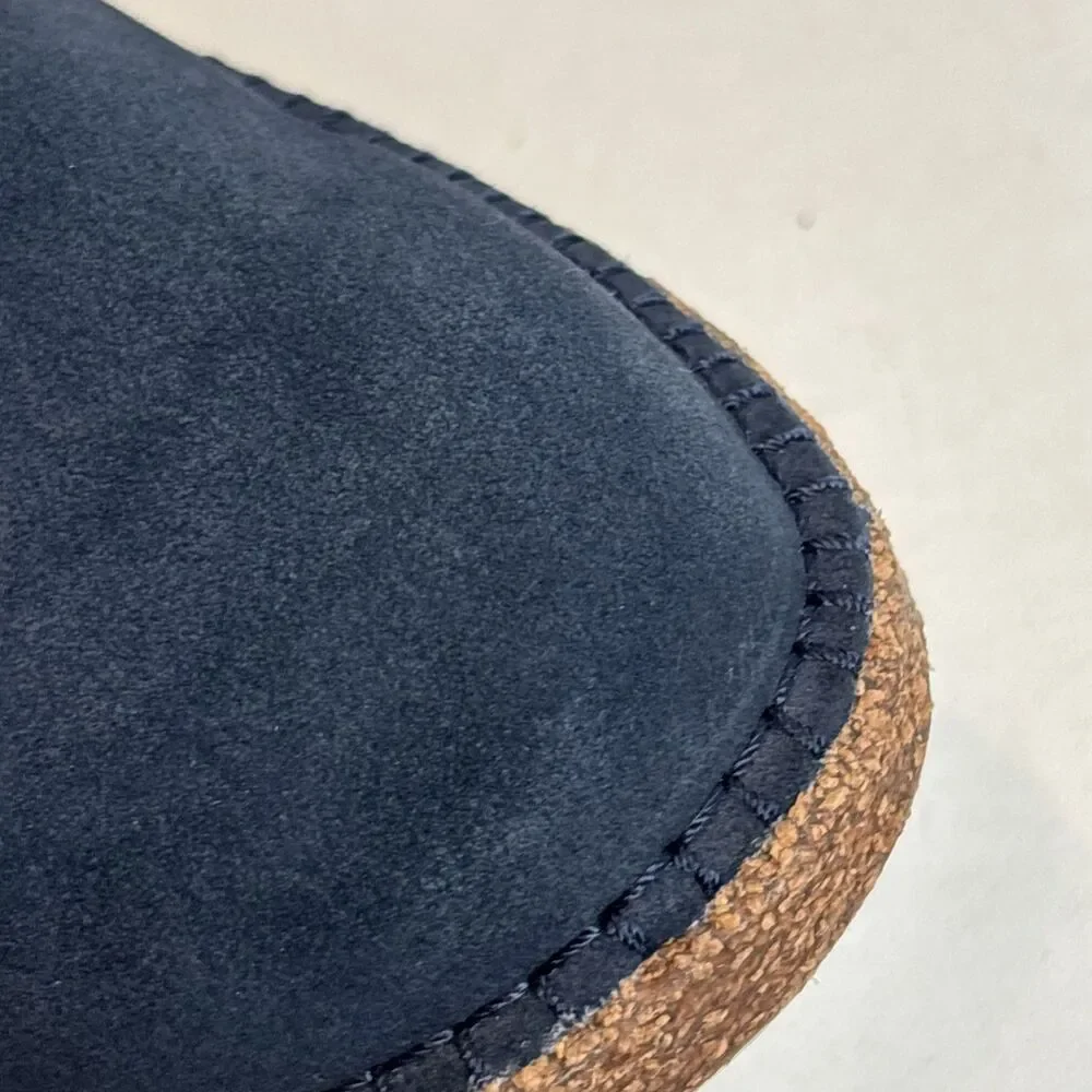 Birkenstock Callan Suede Leather Slip-On Navy Blue Loafers Men’s Size 11 NEW